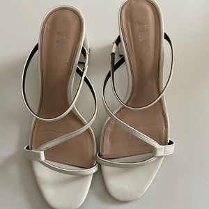Zara block heel